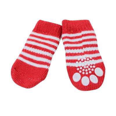 China Anti-Bacterial Waterproof Puppy Pet Anti-Slip Socks for sale