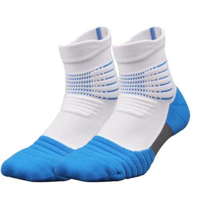 China High Performance QUICK DRY Mens Elite Crew Cotton Custom Sports Compression Socks for sale