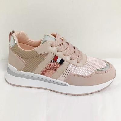 China Fashion Trend PVC Casual Shoes Outdoor Fitness Walking Shoes Women Shape Custom Made Sneakers For Ladies for sale