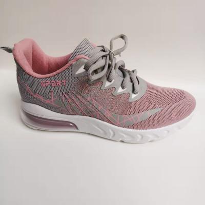 China Hot Selling Women Sneakers Online Wholesale Lightweight Sports Lace Up Shoes Custom Fitness Walking Shoes For Ladies for sale