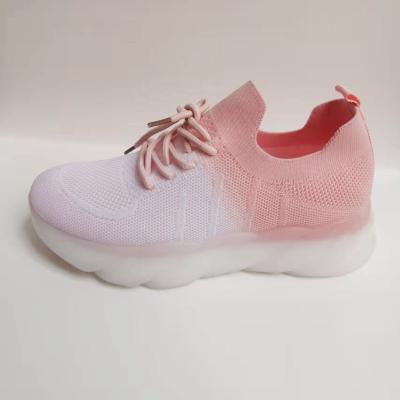 China Lightweight Comfortable Trainers Shoes Sports Hot Selling Sneakers Ladies Shoes Online Lace Up Fitness Walking Shoes For Women for sale