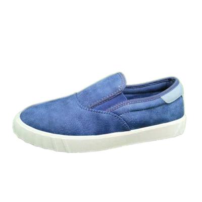 China Fashion Trend Comfortable Slip On Loafers Brand PU OEM Flat Sneakers PVC Outsole Upper Sneakers Injection Shoes For Women for sale