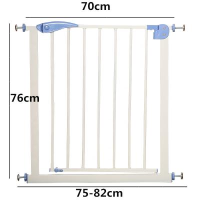 China Protective Factory Adjustable Indoor Stair Barrier Gate Home Safety For Children Folding Guardrails for sale