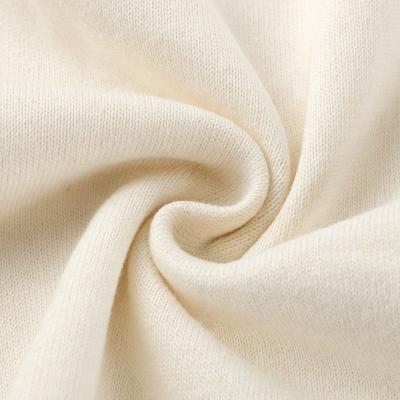 China BH007-bamboo Anti-bacteria organic cotton brushed fleece fabric 340gsm for sweatshirts hoodie for sale