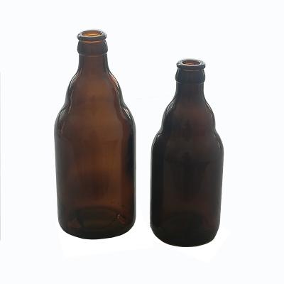 China Beer drink hot sale 330ml500ml premium beer glass bottle wear resistant premium beverage very good for sale