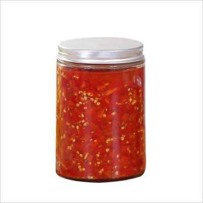 China Honey Jam Chili Sauce Modern Jar Popular Advanced Seal Wear-resistant Sealed Glass Jar for Honey Jam Chili Sauce for sale