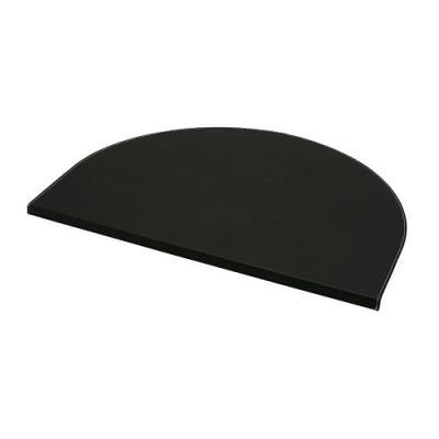 China Sustainable Arch Design Semi Round Leather Desk Pad For Office for sale