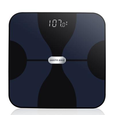 China Custom Big Logo Smart Digital Weighing Body Scale 304x304x22mm for sale