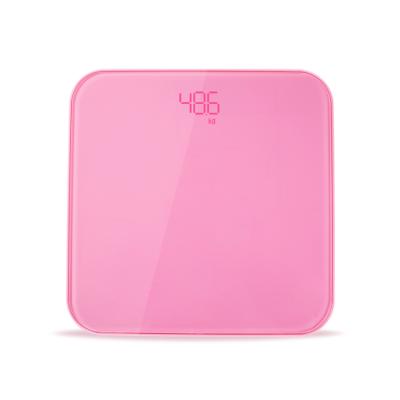 China Digital Bathroom Scales Digital Scales Tempered Glass Body Weight Scale Electronic Weight Scale for sale