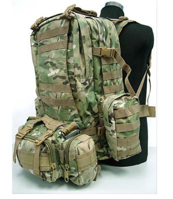 China US Army Multi-pocket Multi-pocket Tactical Assault Backpack Molle Camouflage for sale