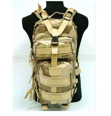 China Waterproof Level 3 Tactical Molle Assault Backpack Bag Desert Camouflage for sale