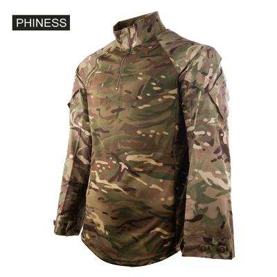 China British Full Mesh Rip-Stop Camouflage Combat Tactical Shirt for sale