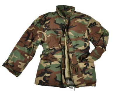 China US M65 Woodland Windproof Military Field Jacket for sale