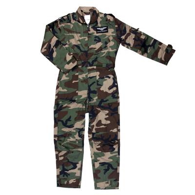 China Sustainable Flight Suit Overall Woodland for sale