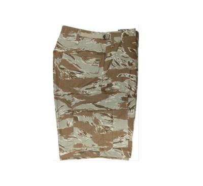 China Anti-wrinkle camouflage military bdu shorts for sale