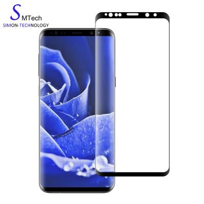 China 3d Anti-scratch Full Glue Curved Protector Glass Tempered Glass s9 Screen Full Glue for sale