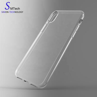 China 100% Cheap Price Eco-friendly 1.0mm Ultra-thin Transparent Clear Soft TPU Cell Phone Back Cover Cases For iPhone for sale