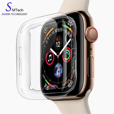 China Soft For Apple Watch Case Series 4 0.9mm Soft TPU Case Compatible With iWatch 4 Replacement Silicone Case For Apple Watch 4 for sale