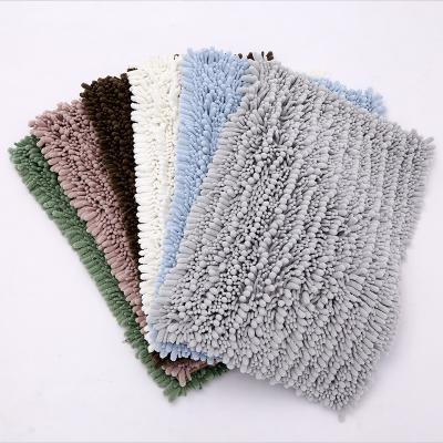 China New Arrival Solid Color Washable Wholesale Eco - Friendly Soft To Touch Welcome Door Mat for sale