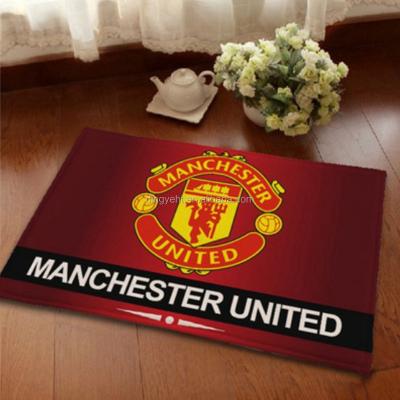 China Best Selling Washable Customized High Quality Simple And Modern 100% Polyester Floor Mat for sale