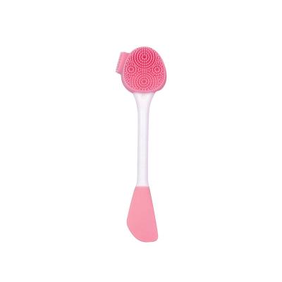 China For commercial & Dual Head Home Use Manual Brush Face Mask Facial Cleansing Brush Make Up Brush for sale