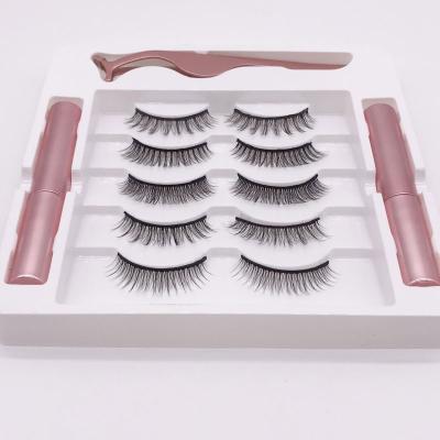 China 2020 newest styles full magnetic false eyelashes extension pestanas magneticas, syfc glueless magnetic eyelashes for sale