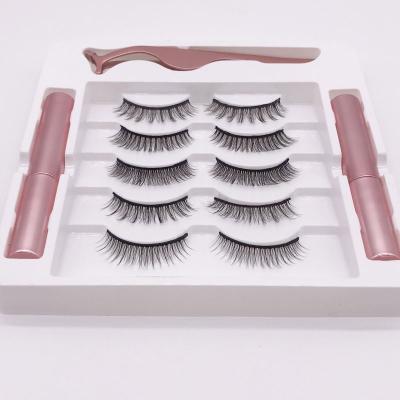 China Private label full magnetic eyelashes, syfc magnetized false eyelashes for sale