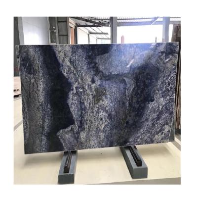 China Custom Azul Bahia Modern Prezzo Blue Granite For Latest Design Wall Tiles for sale