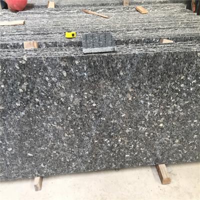 China Modern Granite Stone Exterior Wall Installed With Pearl Blue Granite Cladding for sale