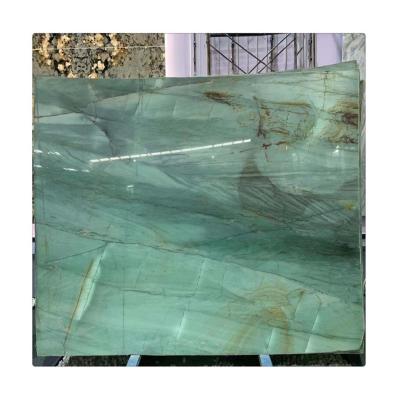 China Sea Green Super Stone Modern Grade Marble Big Slabs For Wall Flooring Styles for sale