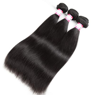 China Quality Brazilian Cheap Super Virgin Hair Soft Smooth Thick Shedding Silky Straight Barely Shedding Bundles With Closure for sale