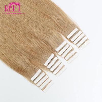 China ALL Stock Big Quality Factory Virgin Hair 100 Remy Human Double Drawn Tape Hair Extensions for sale