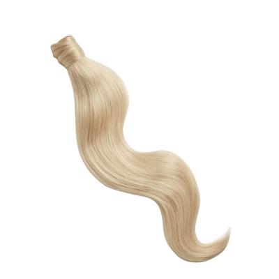 China ALL Ruili Hair Cheap Price 2021 Cool Easy Hairstyles For Long Hair Trim Color Clip In Ponytail Hair Extensions for sale