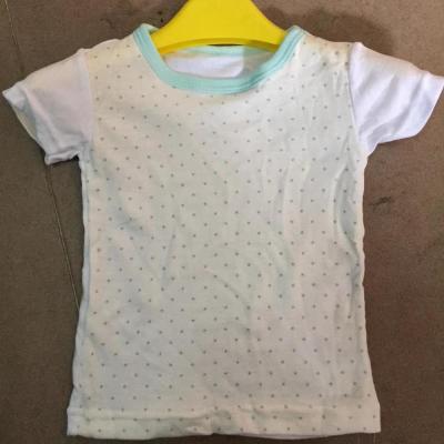 China Wholesale Cotton Spring And Fall Garbage Mixed Stock Baby Clothes for sale