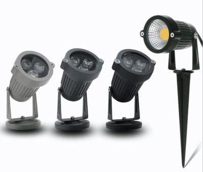 China AC220V Plastic Garden IP65 Led Garden Spot Light For Lawn for sale