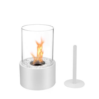 China Modern Free Standing Table Top Fireplace Indoor Outdoor Mobile Bio Ethanol Stove for sale