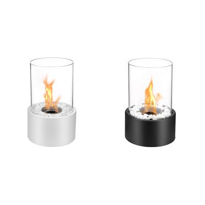 China Modern Indoor Movable Bio Ethanol Frost Free Standing Table Top Outdoor Fireplace for sale