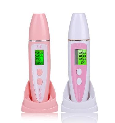 China Detect Skin Moisture Digital Skin Hydration Tone Oil And Moisture Tester Intelligent Cosmetic Machine for sale