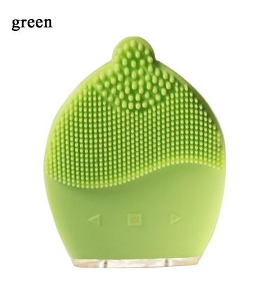 China Face Wash DEEP CLEANING Cleansing Brush, Electric Face Cleansing Brush Silicone Face Remover with Different Speeds for sale