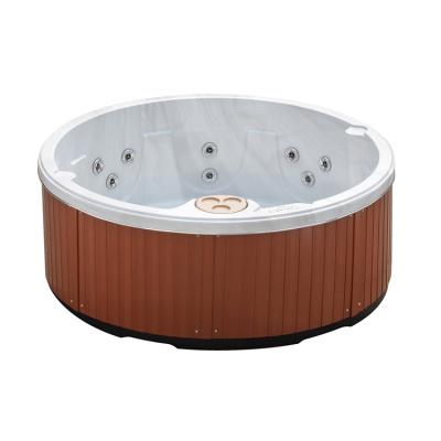 China Free Family Round Outdoor Acrylic Hot Tub Spa Factory SKT306C for sale