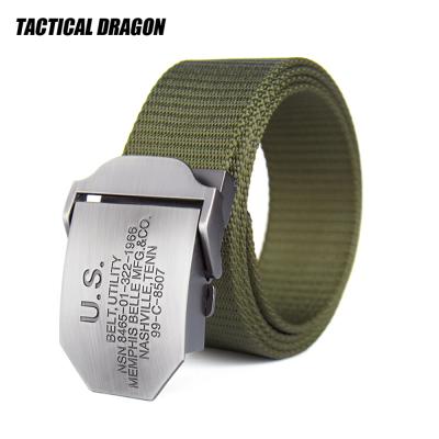 China Fashional Canvas Fashion Kid Woven Elastic Military Outdoor Tactical Belt for sale