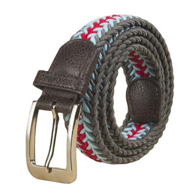 China Fashional factory trendy fabric belt for men/women webbing belt braided elastic stretch belt for sale