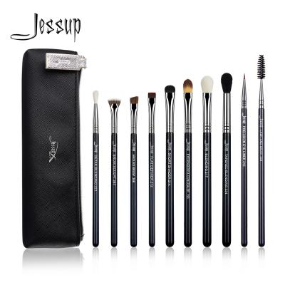 China Antimicrobial 10pcs Eye Makeup Brush Set for sale