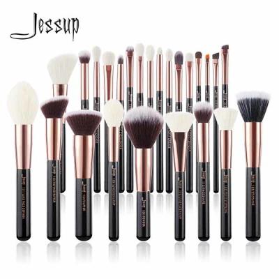 China Black 25pcs 25pcs Pro Makeup Brushes Set for sale