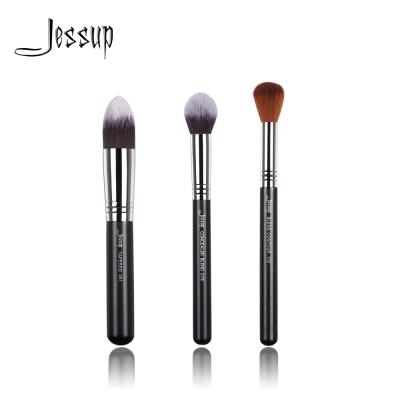 Chine Découpe conique de mélange de crayon correcteur de brosse de lecture de maquillage de visage de la tête 3pcs de précipitation à vendre