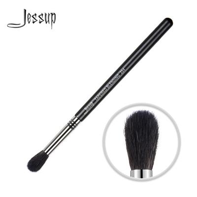 China Negro de Jessup 1pc/vendedores sintéticos de mezcla afilados de plata S092 del cepillo del maquillaje de la etiqueta privada del cepillo en venta