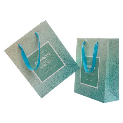 China Recyclable Cheap Custom Printed To Recycle Luxury Wholesale Paper Bag for sale