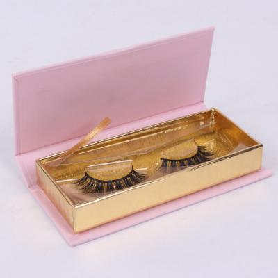 China Recyclable Fancy Private Label Eyelash Box Heart Shaped Packaging for sale