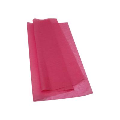 China Custom Pink Logo Silk Paper For Packaging Moisture Proof Tissue Wrapping Paper Gift for sale