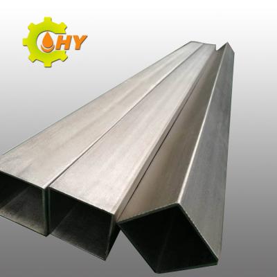 China Bear Low Temperature Factory Sales Titanium Square Tube Titanium Rectangular Tube for sale